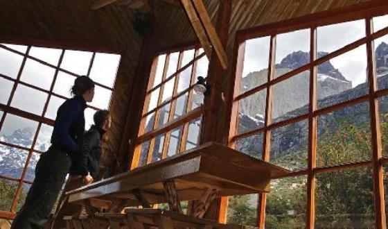 Refugio Los Cuernos view
